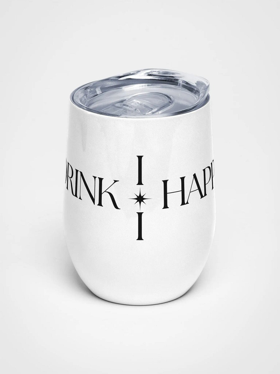 I DRINK / I HAPPY // Wine Tumbler product image (1)