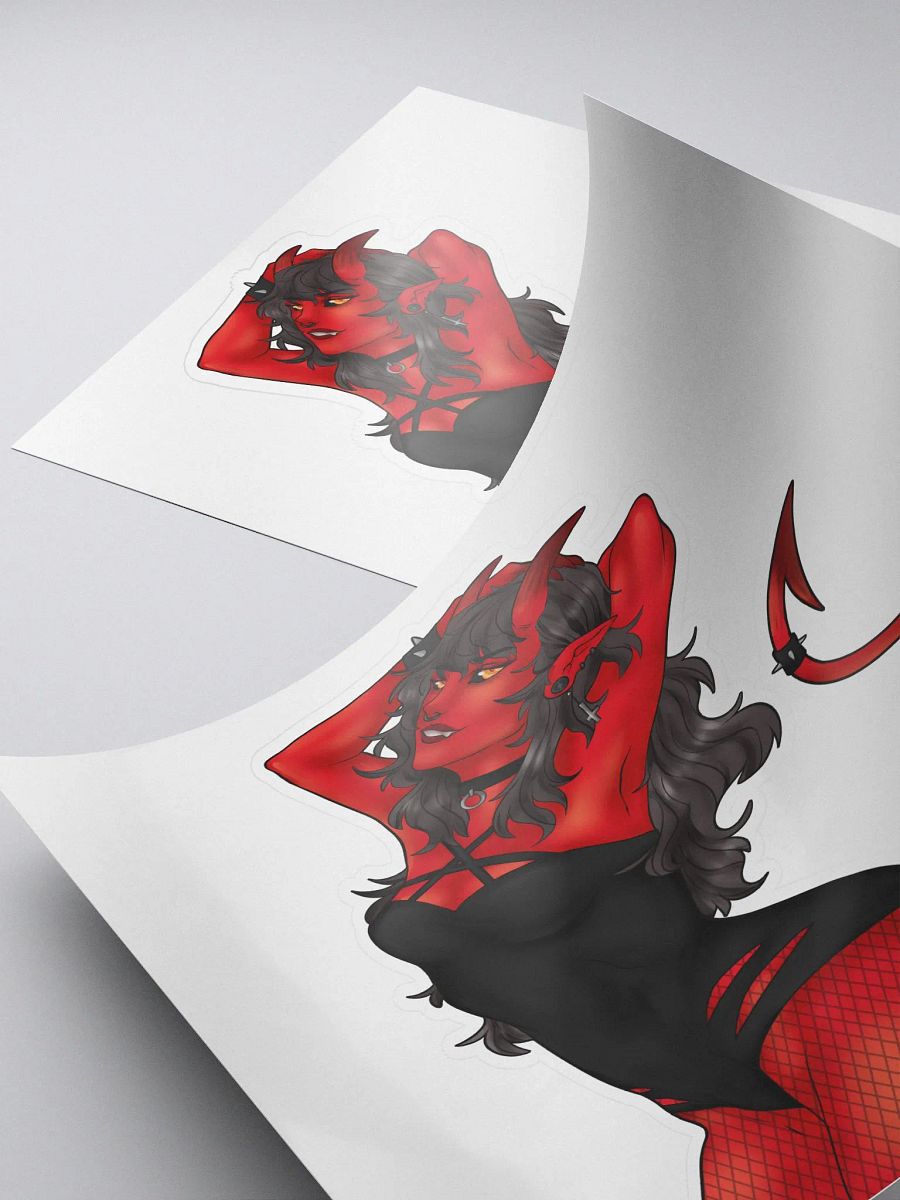Demoness Kiss Cut Sticker product image (4)