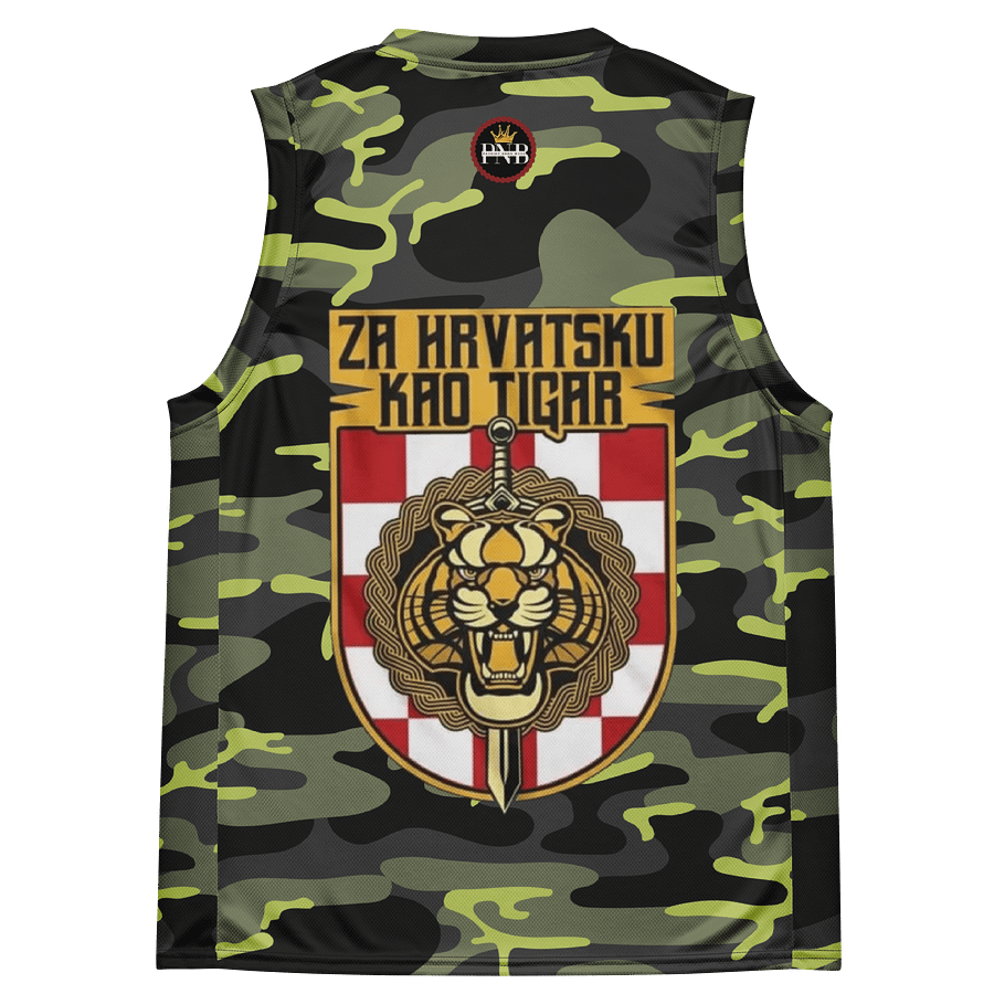 CoolDry Recycled Basketball Jersey Za Hrvatsku Kao Tigar product image (4)