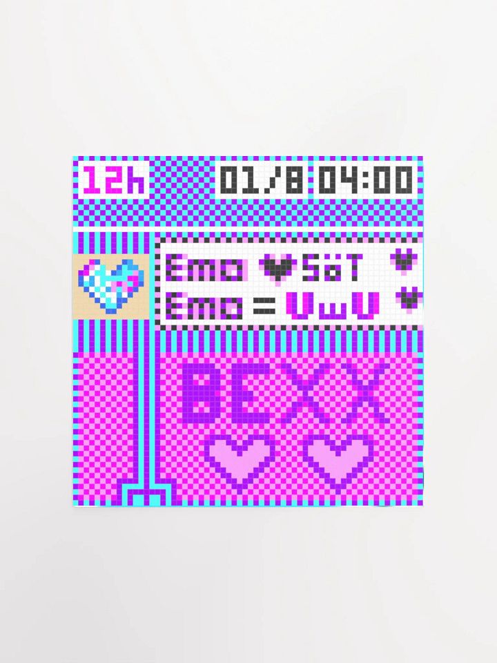 Pixel poster product image (1)