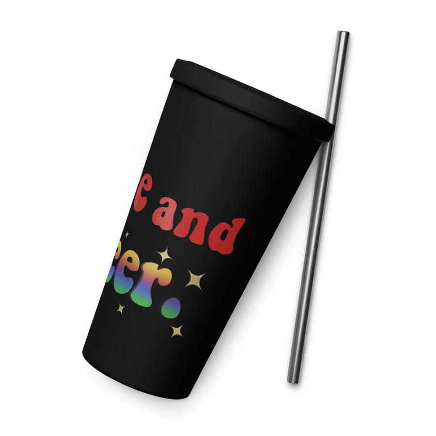 I'm here and Queer Insulated Cup product image (11)