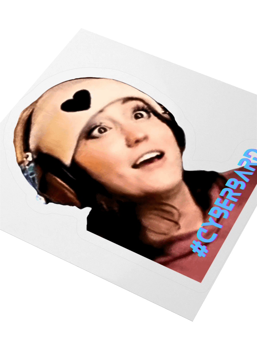 Crrissa - Cyberbard - Sticker product image (3)