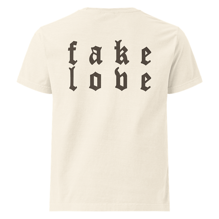 Fake Love Washed Oversized Tee product image (10)