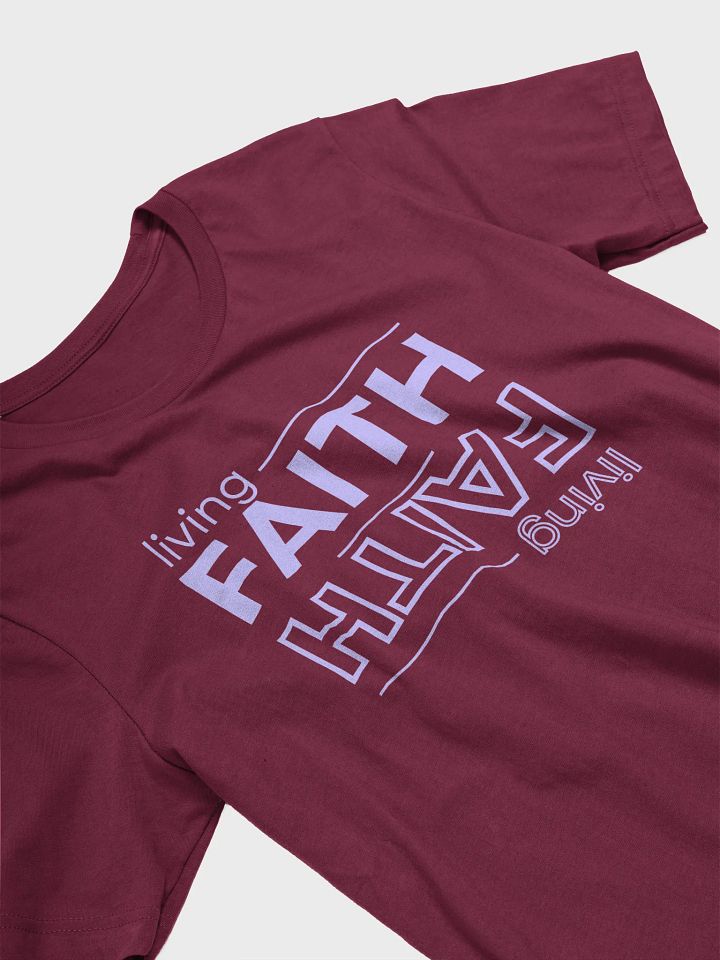 Living Faith Mirrored T-Shirt product image (37)