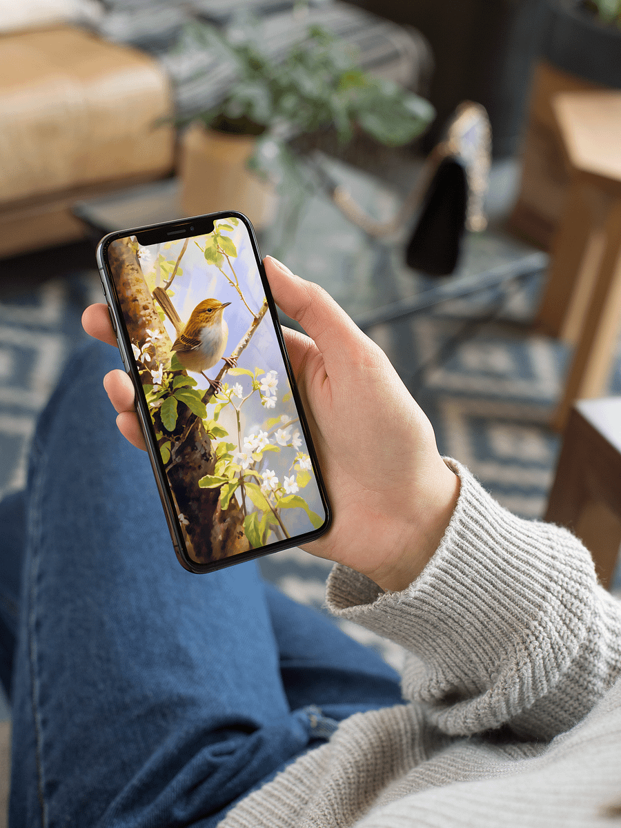 Birds in Spring | Pack 1 | Phone Wallpaper product image (6)