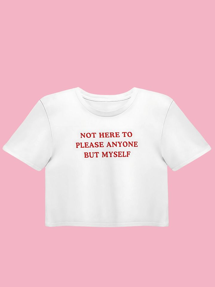 Unapologetic Attitude Women's Crop Top product image (1)