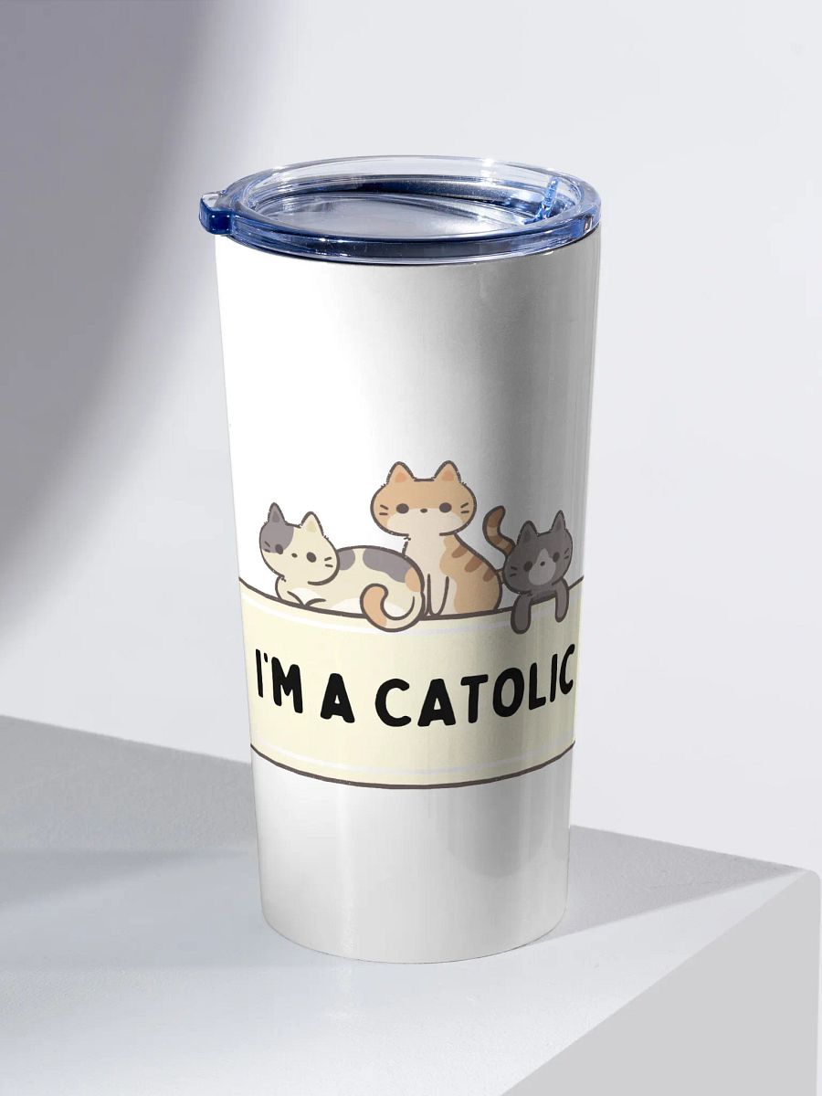 Catolic Feline Fun Tumbler product image (2)