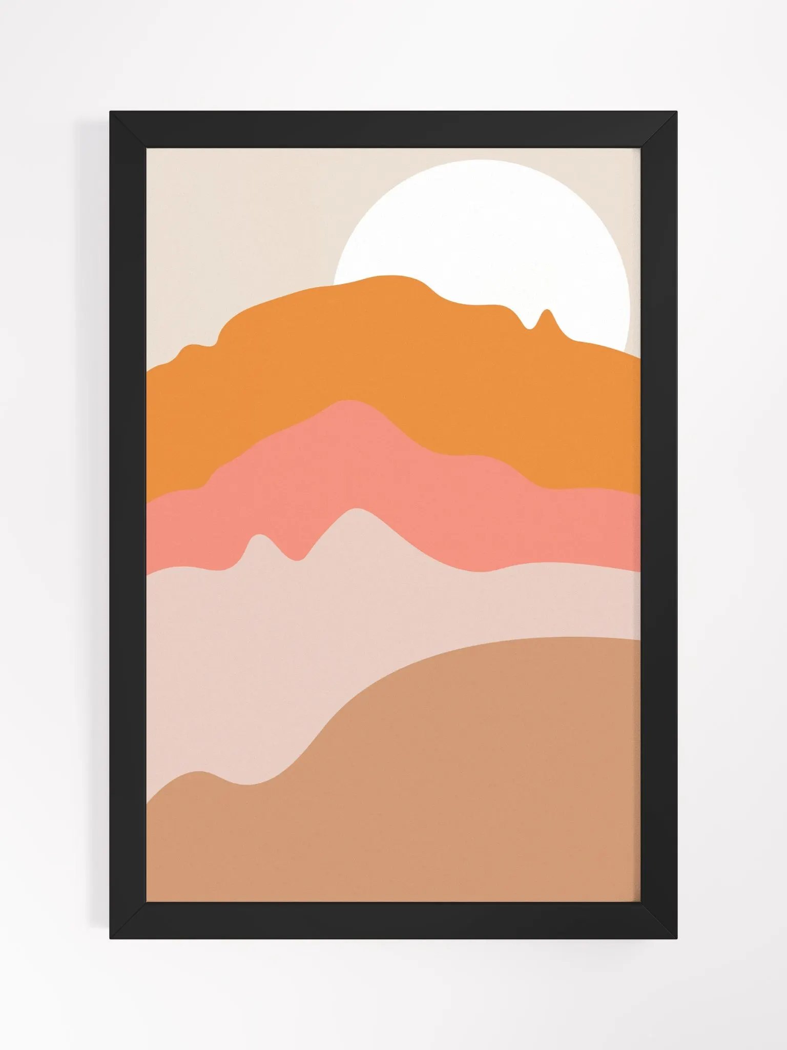 Sunset Serenity Framed Poster product image (2)