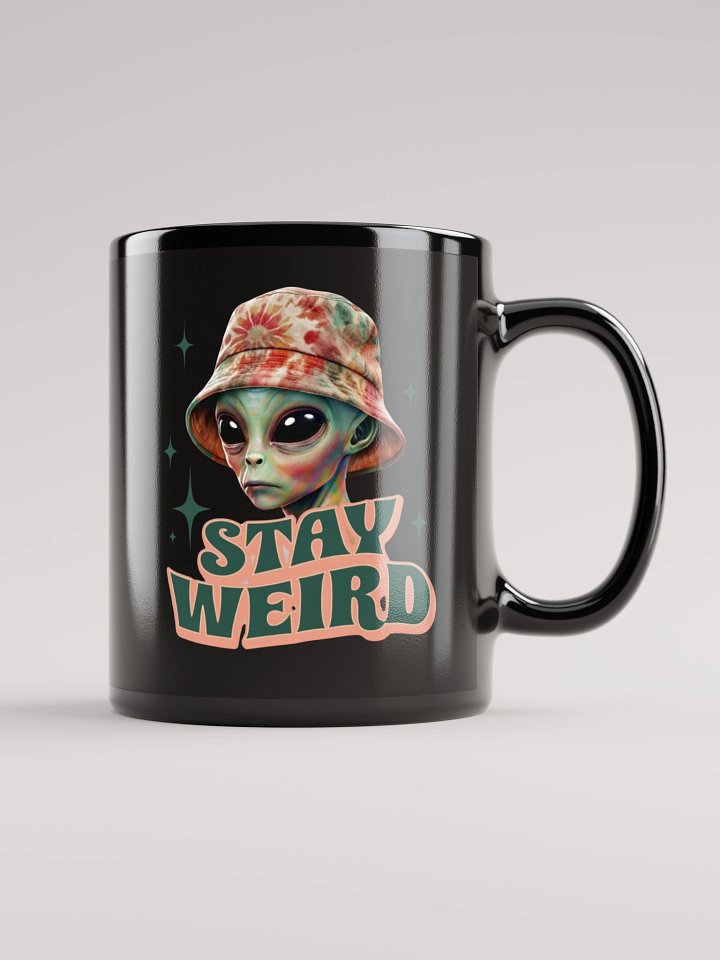 Stay Weird Alien Mug product image (1)