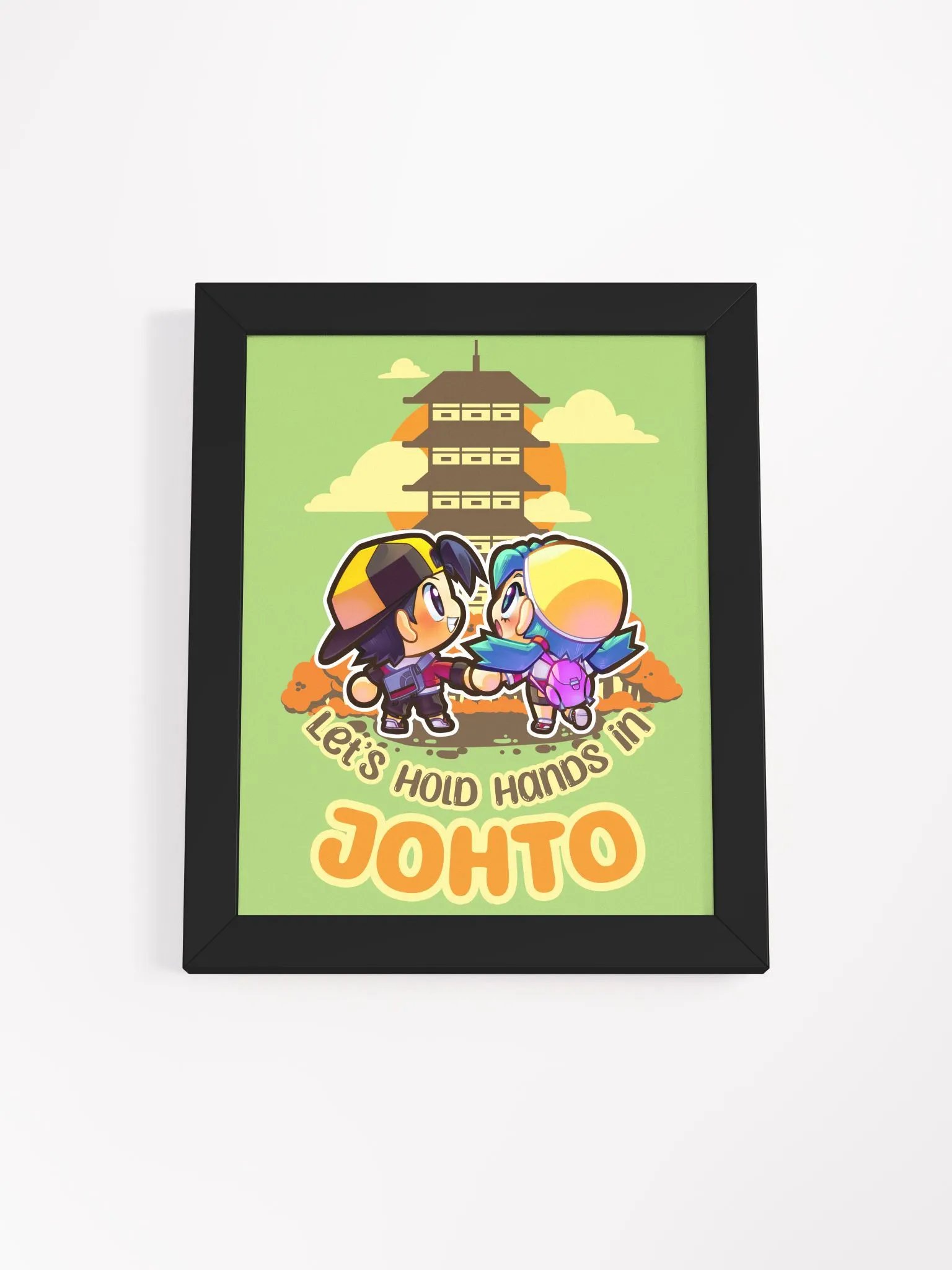 Let's Hold Hands in J Girl and Boy - Poster product image (2)
