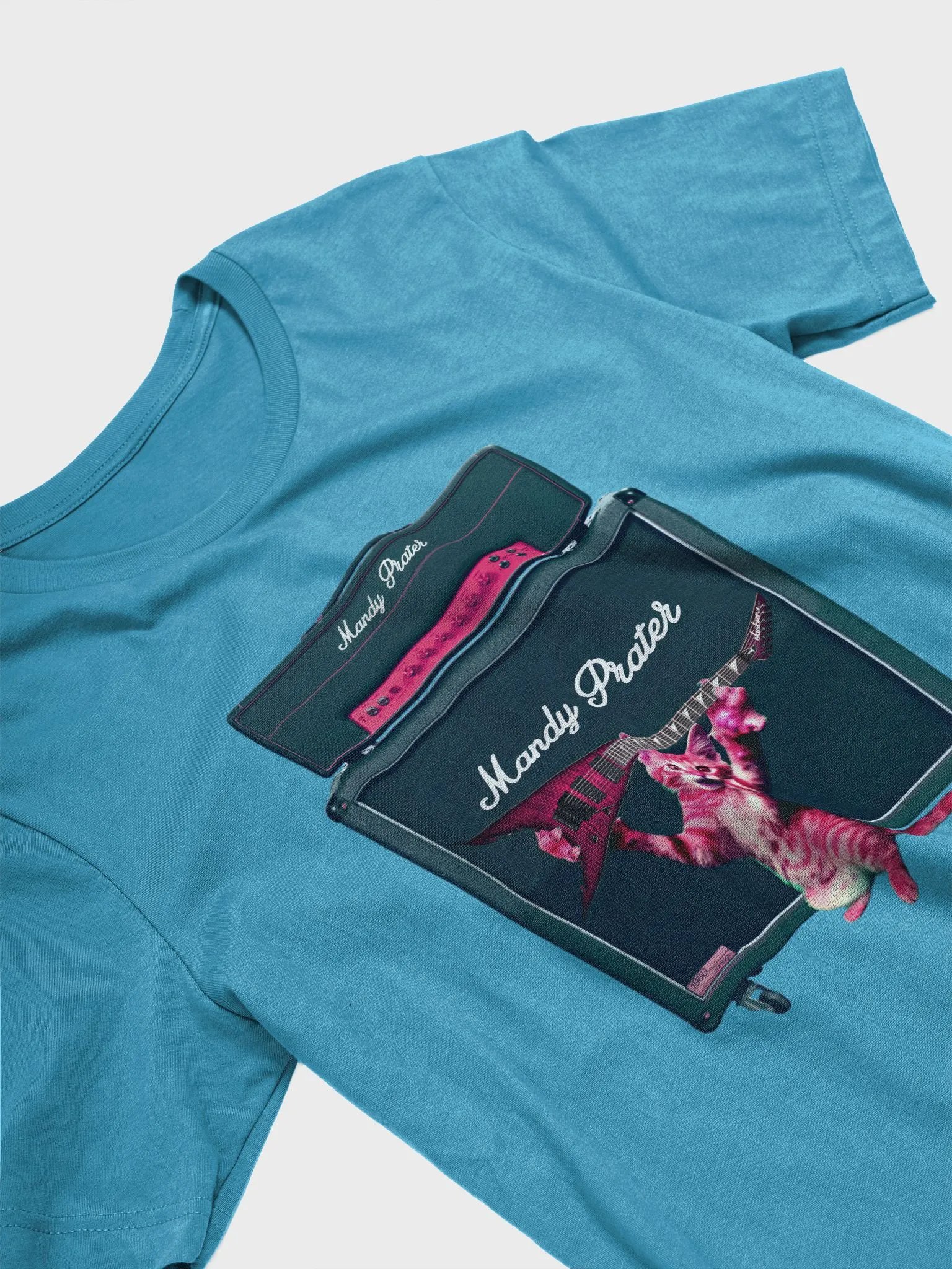 Amp & Guitar Cat Tee product image (3)