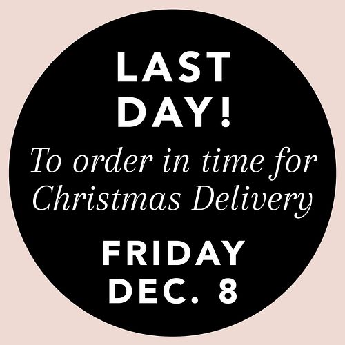 TODAY is the last day to safely order your print-on-demand Shoe Tees shirts for Christmas. Happy Friday!