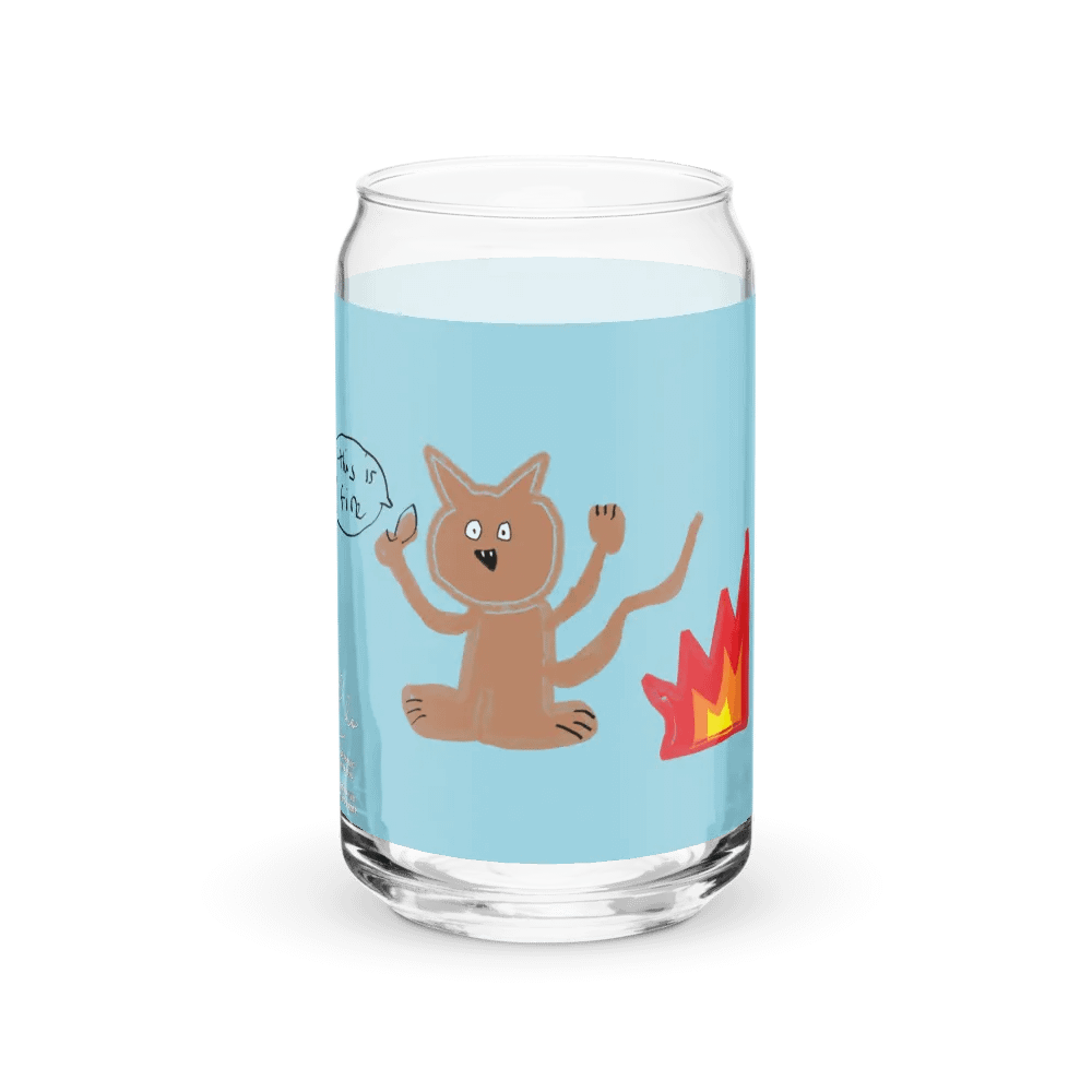 The World's Best Glass! - can-shaped tumbler product image (10)