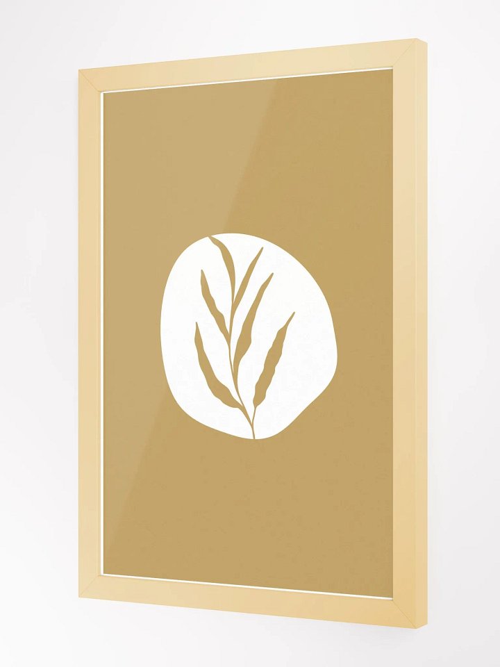 Botanical Symmetry Framed Poster product image (10)