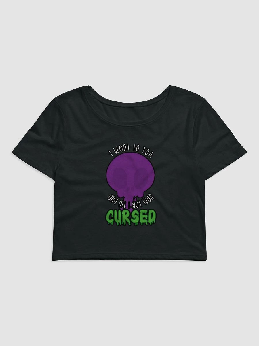 All I Got Was Cursed - Demon Hunter - Crop Tee product image (1)