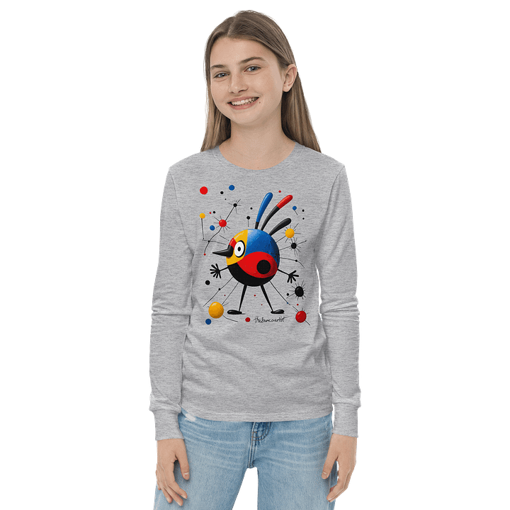 Bella+Canvas Youth Long Sleeve T-Shirt product image (2)