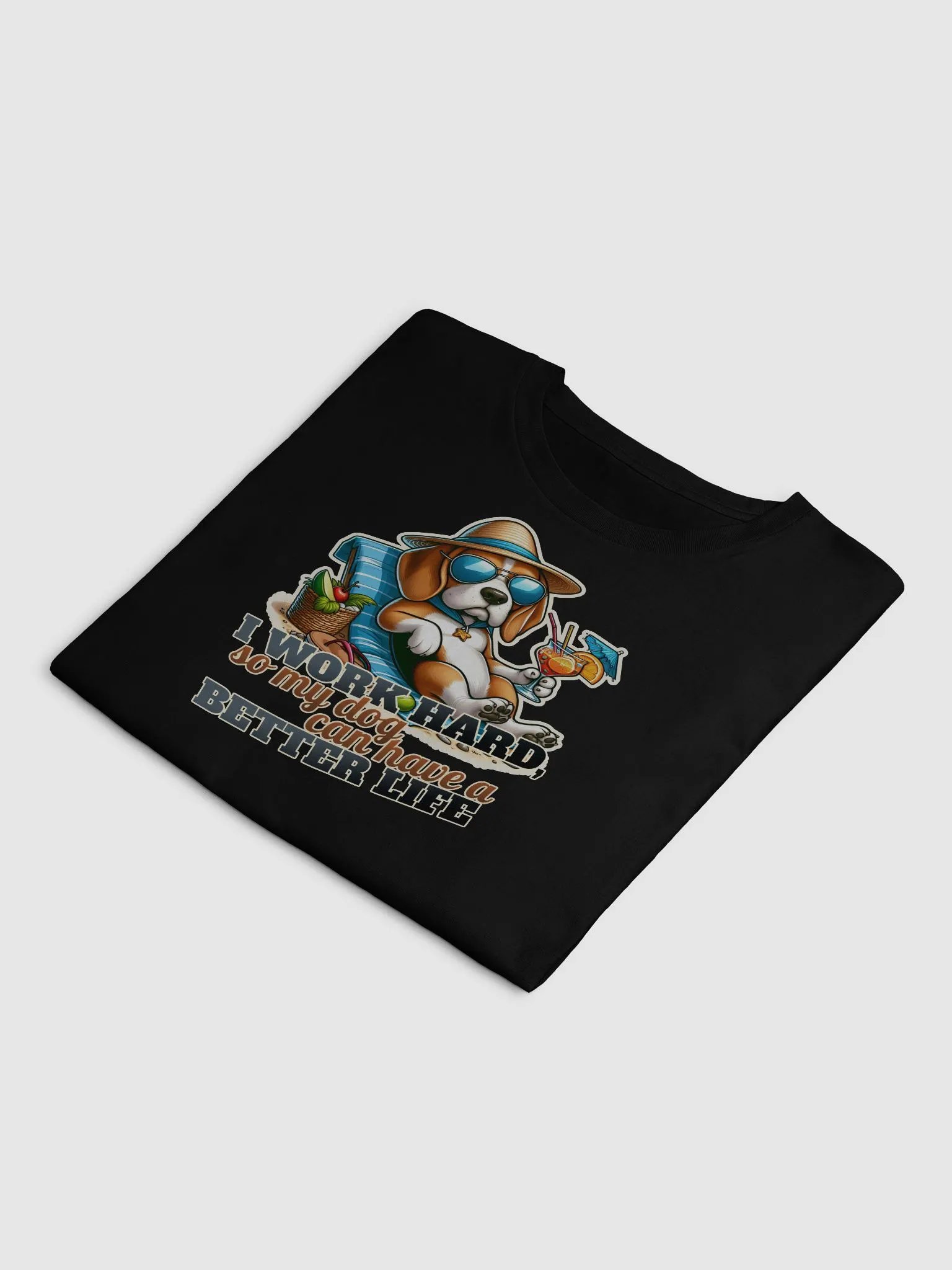 Work Hard - Beagle Beach - Crop Top product image (12)
