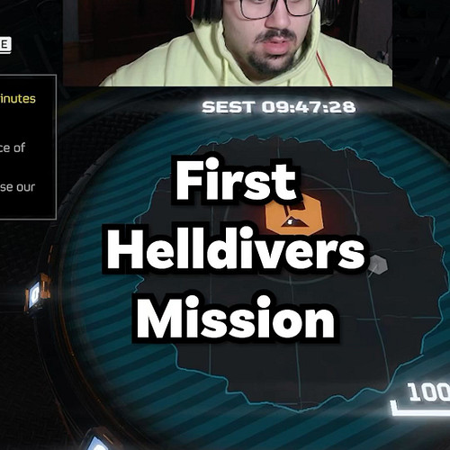 Helldivers 2 First Mission! #helldivers2 #helldivers #gaming