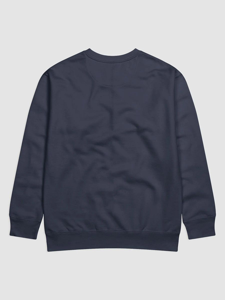 DELIGHTFULLY DIVISIVE (lg. white design) printed cotton crewneck product image (18)