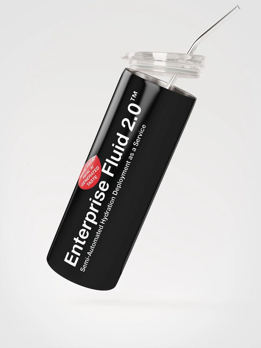 Enterprise Fluid 2.0 - Stainless Steel Tumbler (Black) product image (2)