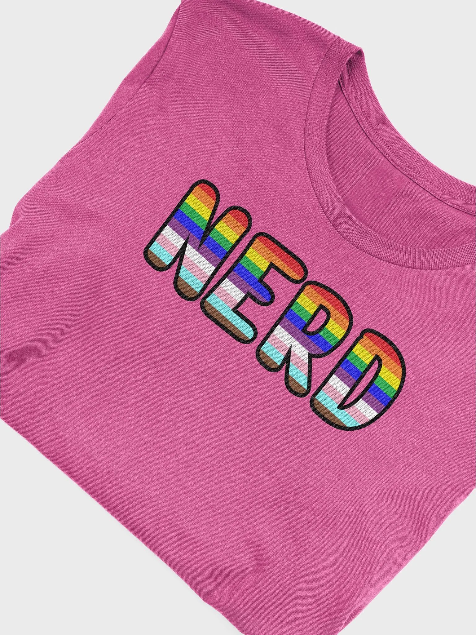 NERD PRIDE Bella+Canvas T-Shirt product image (5)
