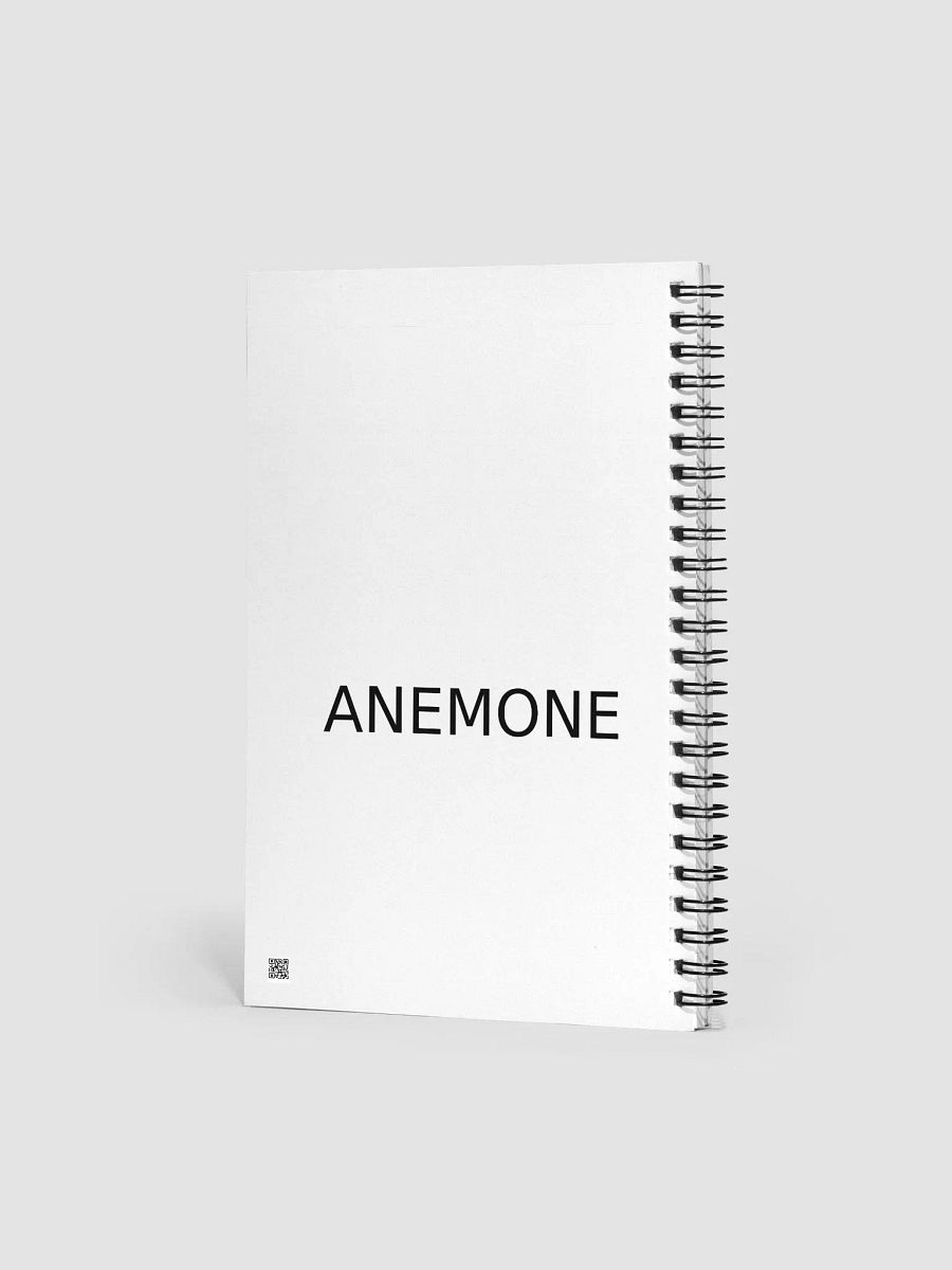 Anemone Spiral Notebook product image (2)