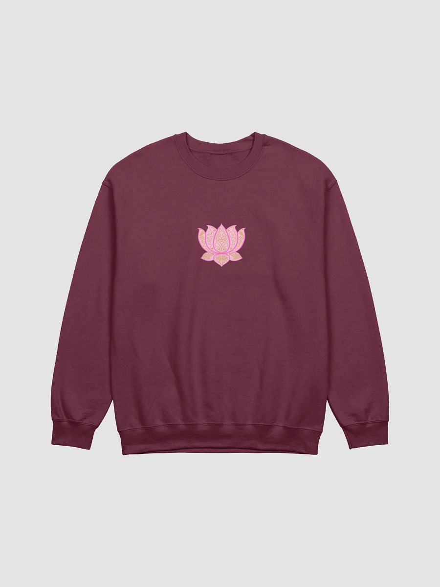 Lotus Bloom Gold Swirl Crewneck Sweatshirt product image (1)
