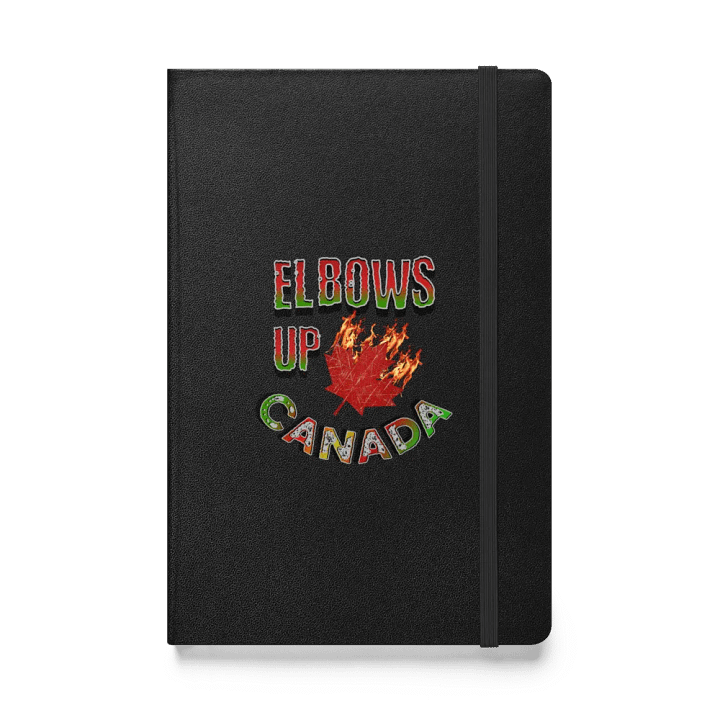 Elbows Up Canada Blaze Hardcover Journal product image (1)
