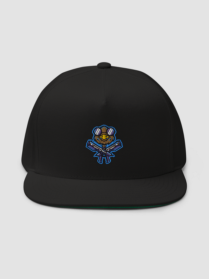 Ostrich Flat Bill Hat 01 product image (1)