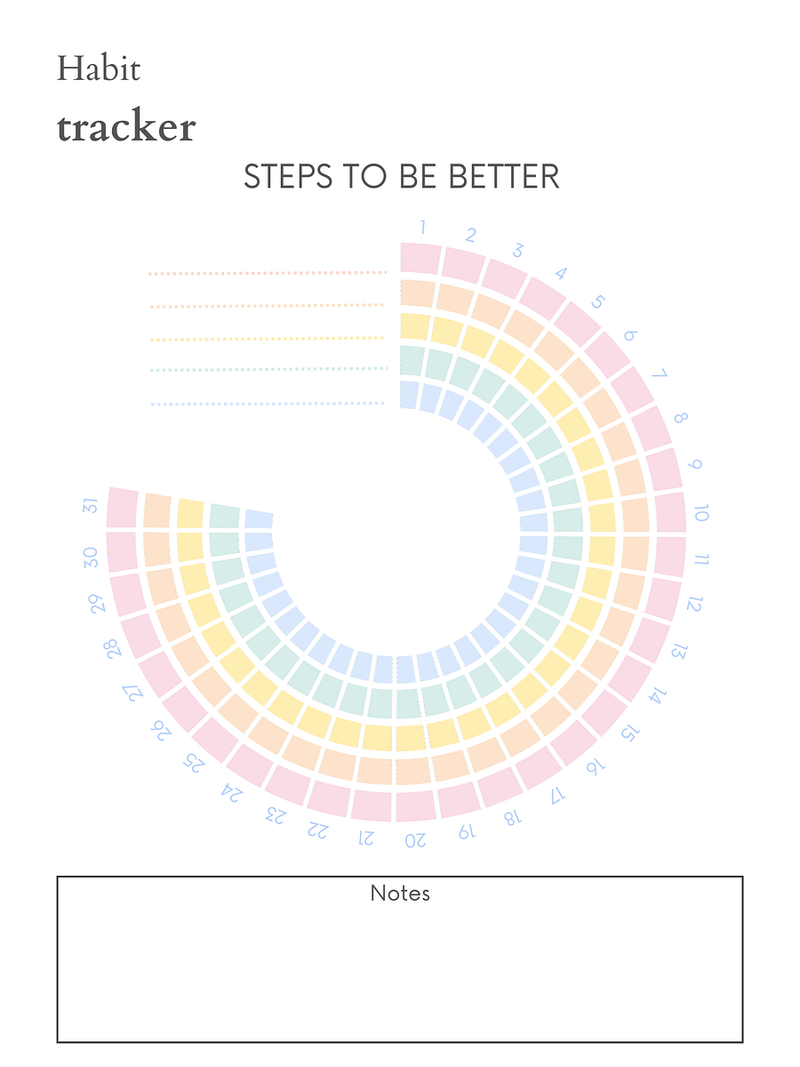 Fitness Planner (English) with 38 printables to help you achieve your goals product image (3)
