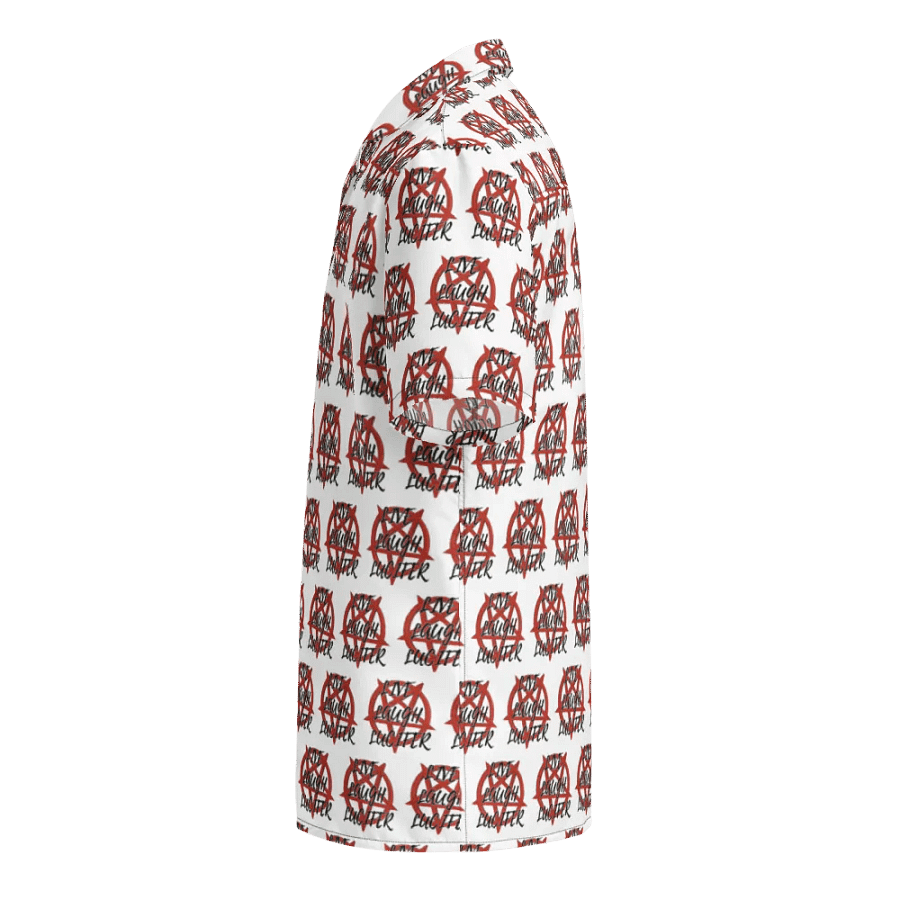 Live Laugh Lucifer Hawaiian Style Shirt - White product image (3)