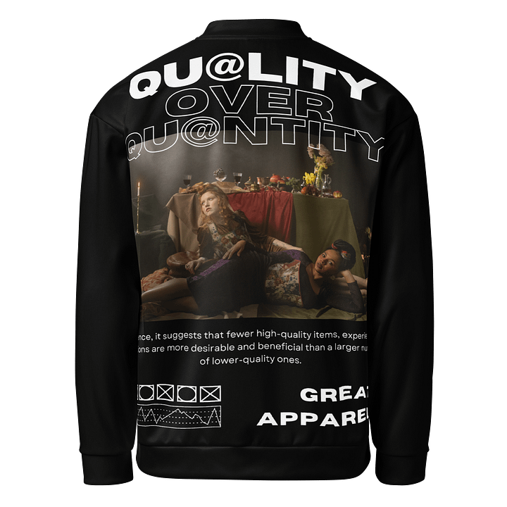 Vintage QOQ Track Jacket (Black) product image (2)