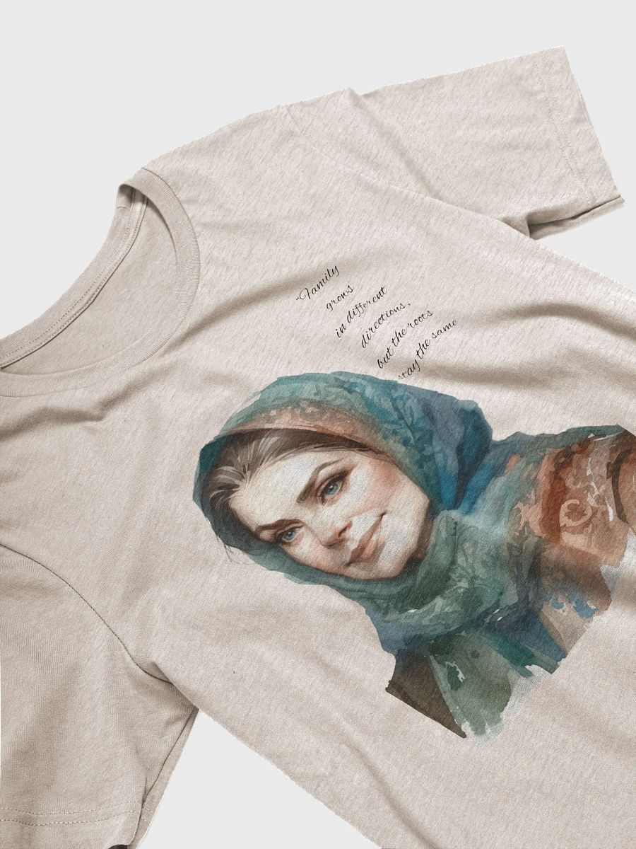 Serene Scarf Watercolor T-Shirt product image (3)