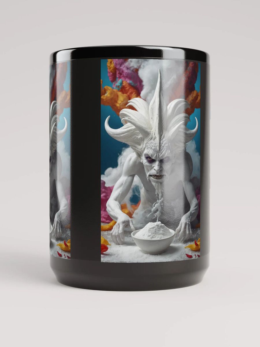 Surreal Creature Black Glossy Mug product image (5)