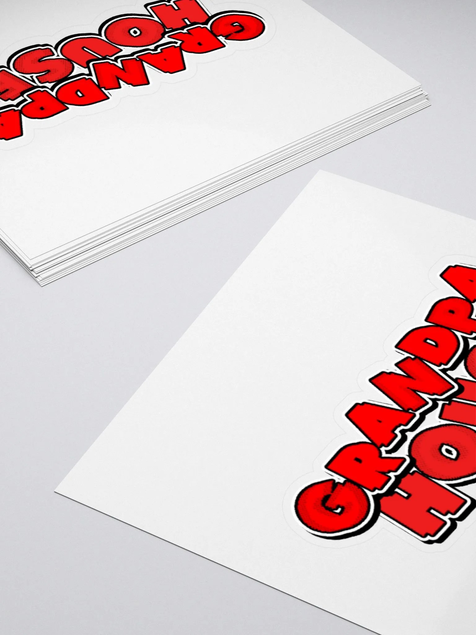 Grandpa House Sticker product image (4)