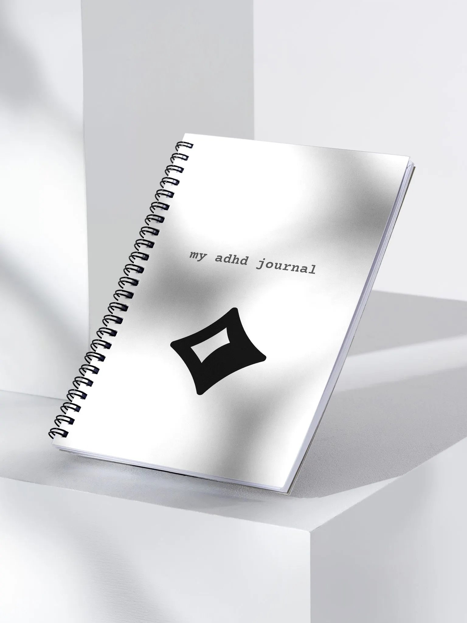 Plain White ADHD Journal product image (3)