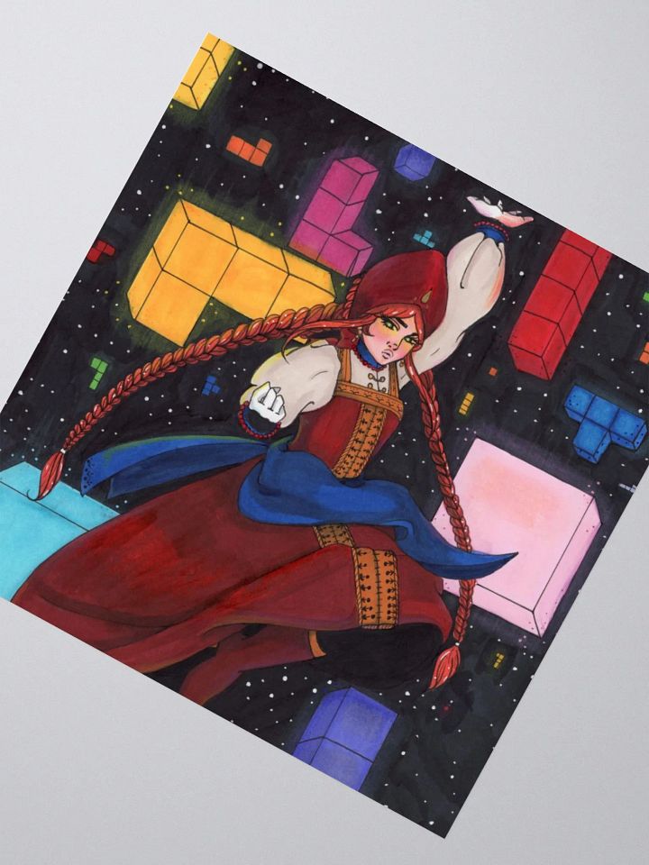 Tetris Kiss Cut Sticker product image (5)