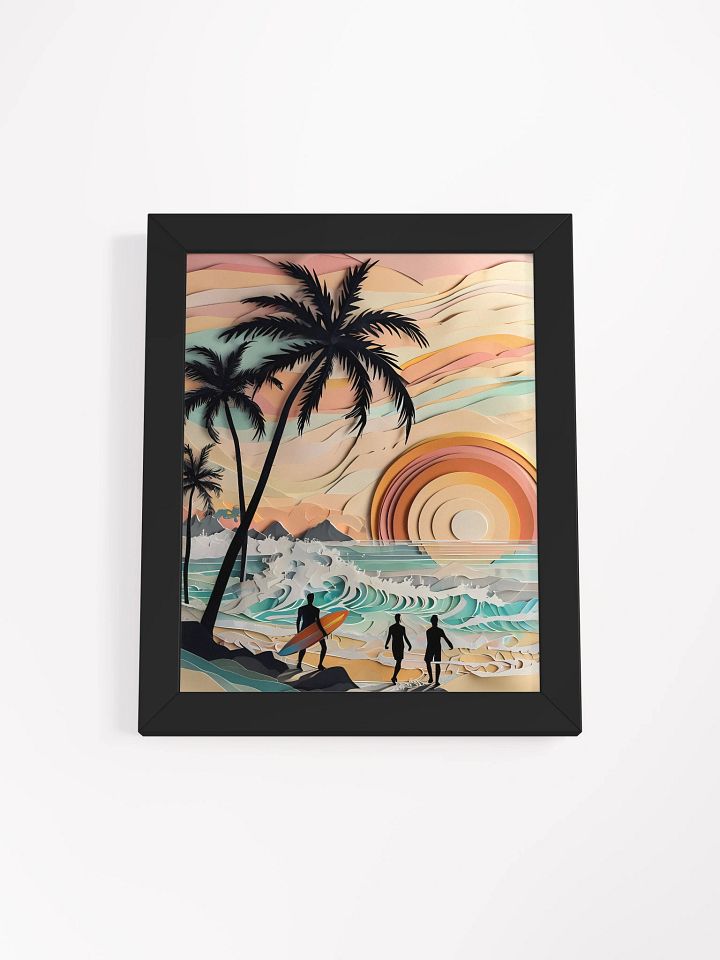 Tropical Serenity Framed Poster product image (2)