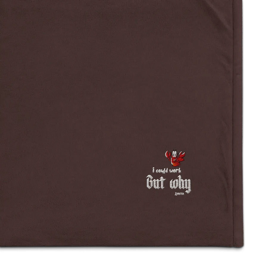 Pixelated Lobster Cozy Blanket product image (1)