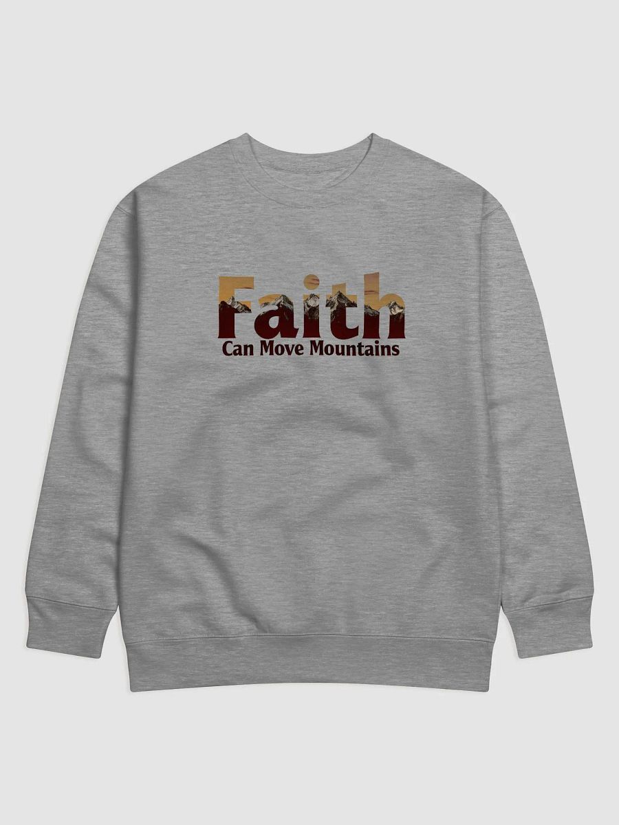 Mountain Faith Premium Sweatshirt product image (4)