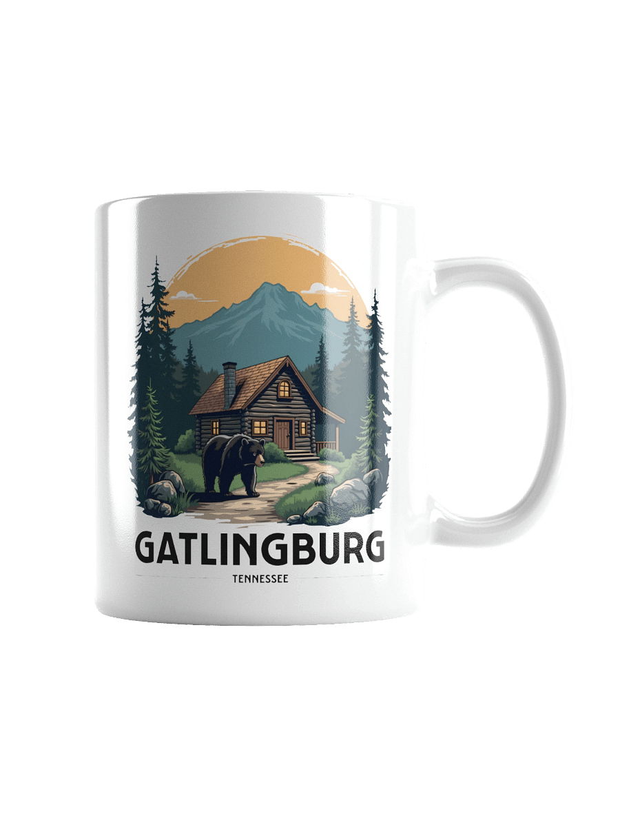 Gatlinburg, Tennessee Cabin in the Mountains Mug product image (6)