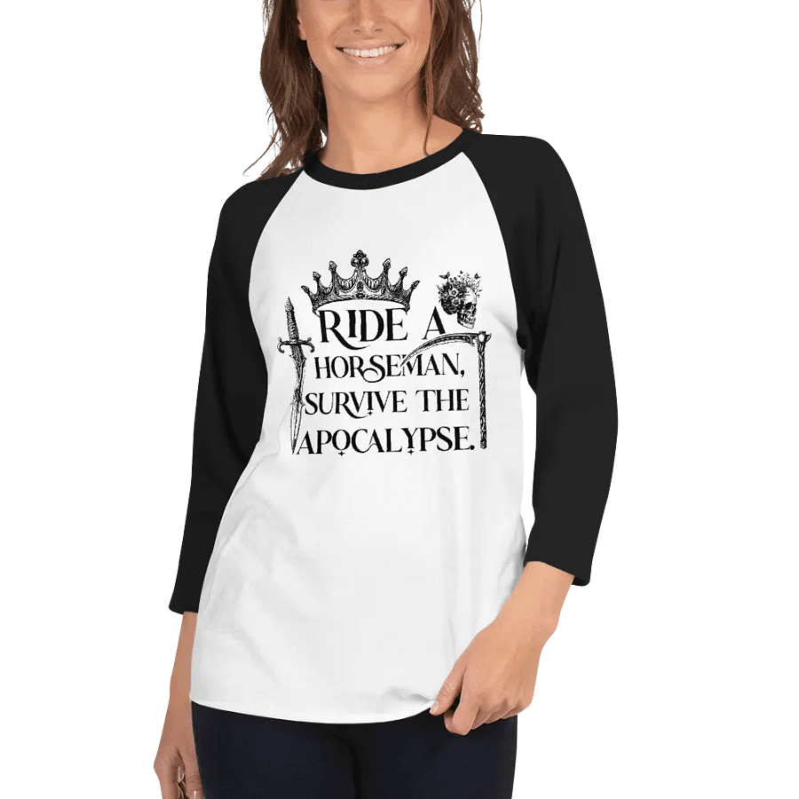 Ride a Horseman Fine Jersey Raglan Tee product image (34)