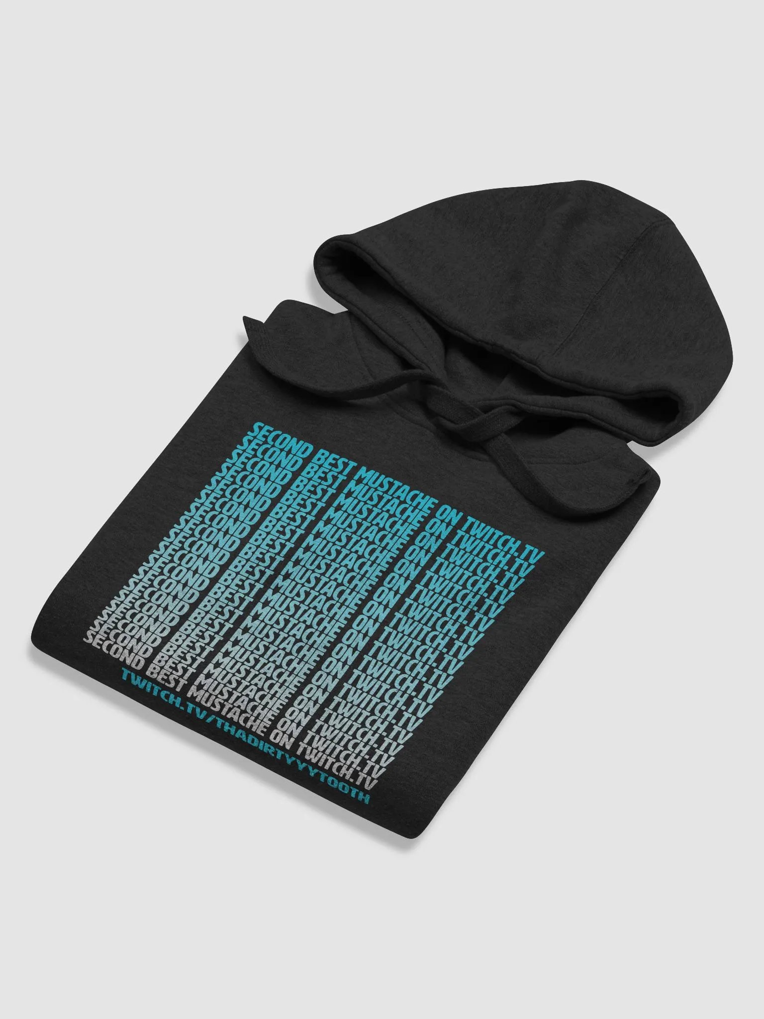 Second Best Mustache Hoodie product image (5)