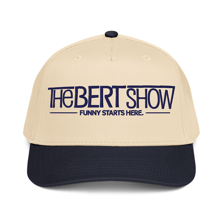Embroidered Bert Show Logo Baseball Cap product image (1)
