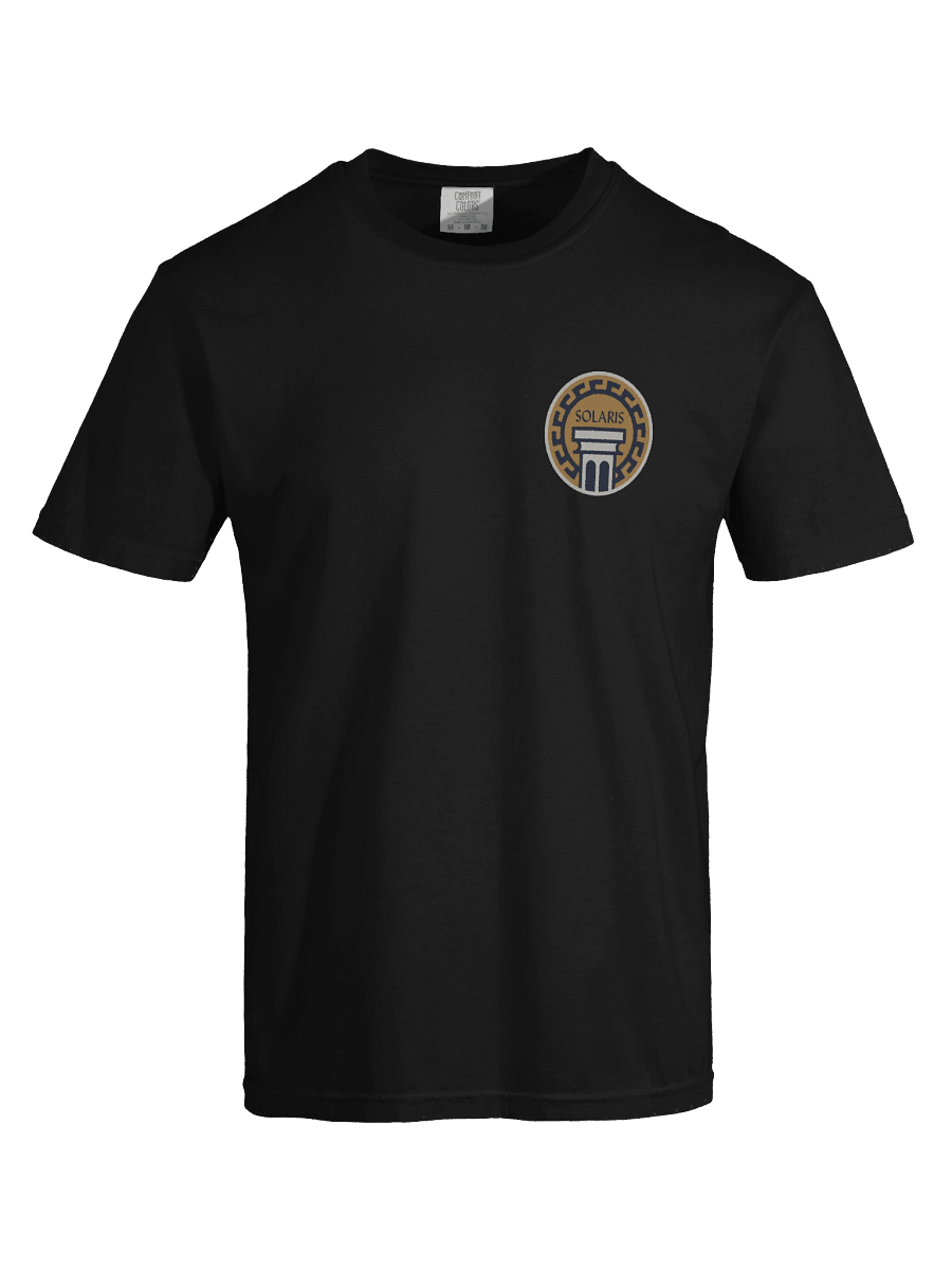Solaris Logo + Back Print Tee (Dark Variant) product image (5)