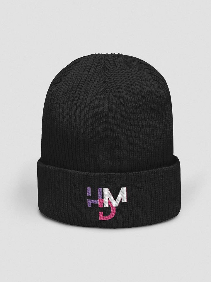 HDM LetterBlock Ribbed beanie product image (1)