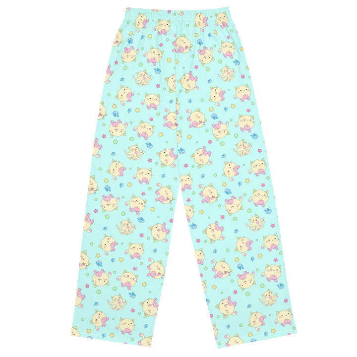 Peach All-Over Print Pants product image (1)