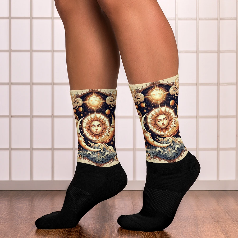 Black Foot Sublimated Socks product image (14)