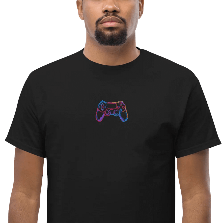 Neon Controller Heavyweight Embroidered T-Shirt product image (2)