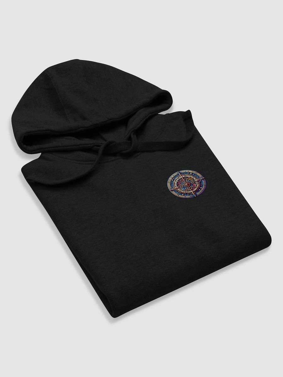 Arcane Clock and Mage Tower Hoodie – Mystical Elegance and Timeless Power 🕰️✨ product image (25)